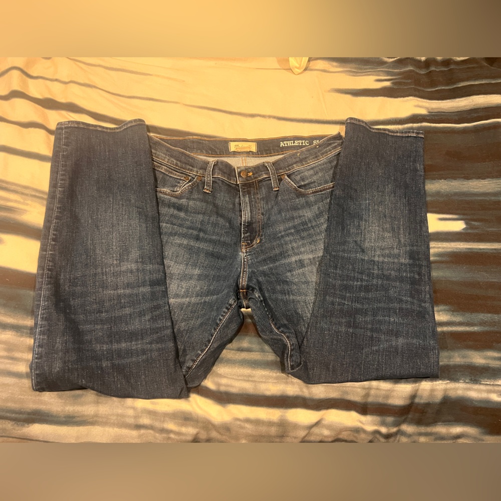 Madewell Athletic Slim Jeans: COOLMAX® Denim Edition W 38 L 34